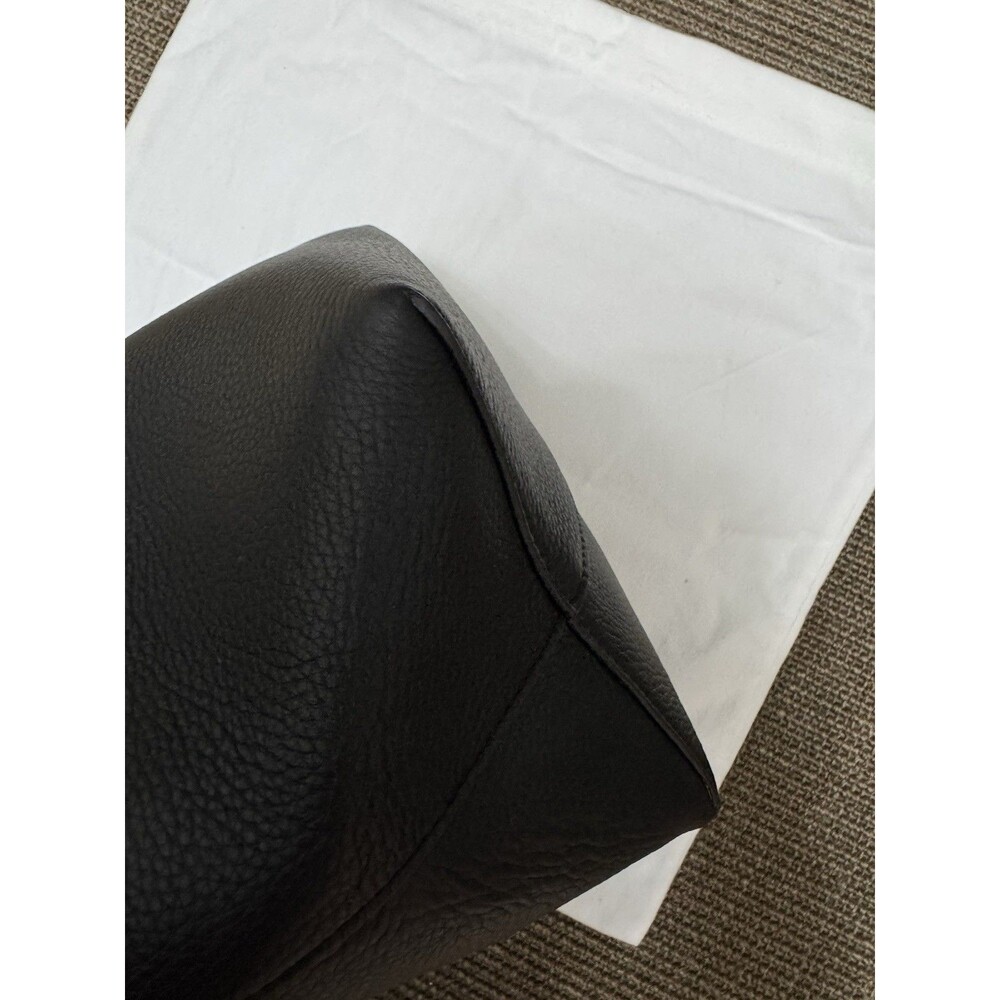 The Row N/S Park Tote Leather Medium Black - Picture 8 of 10
